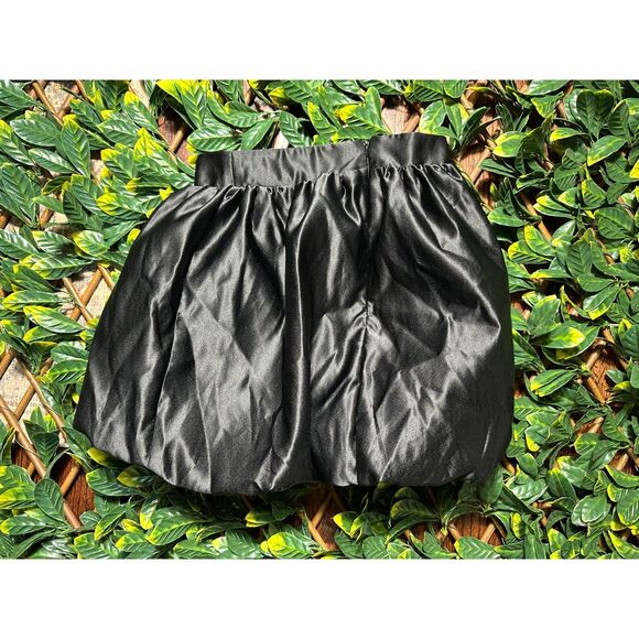 ASOS Black Mini Bubble Skirt Size 6 - Picture 6 of 8